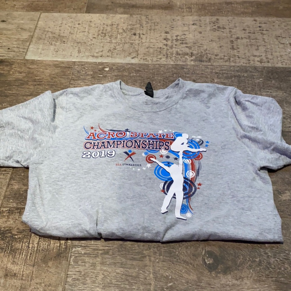 2019 acro state championship shirt